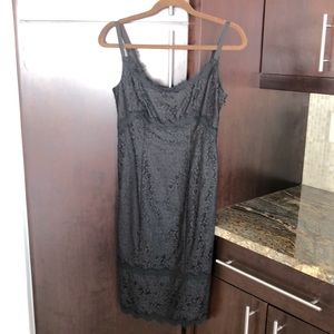 NEW Black Lace Dress by DVF